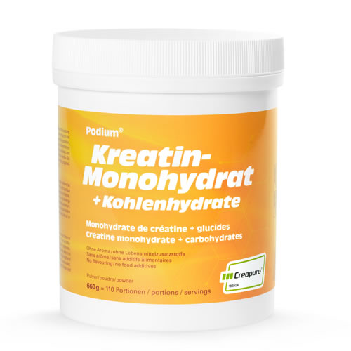 Podium® Kreatin-Monohydrat (Creapure®) mit Maltodextrin & Dextrose